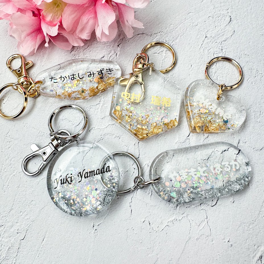 新作☆ネームプレートキーホルダー販売開始♪