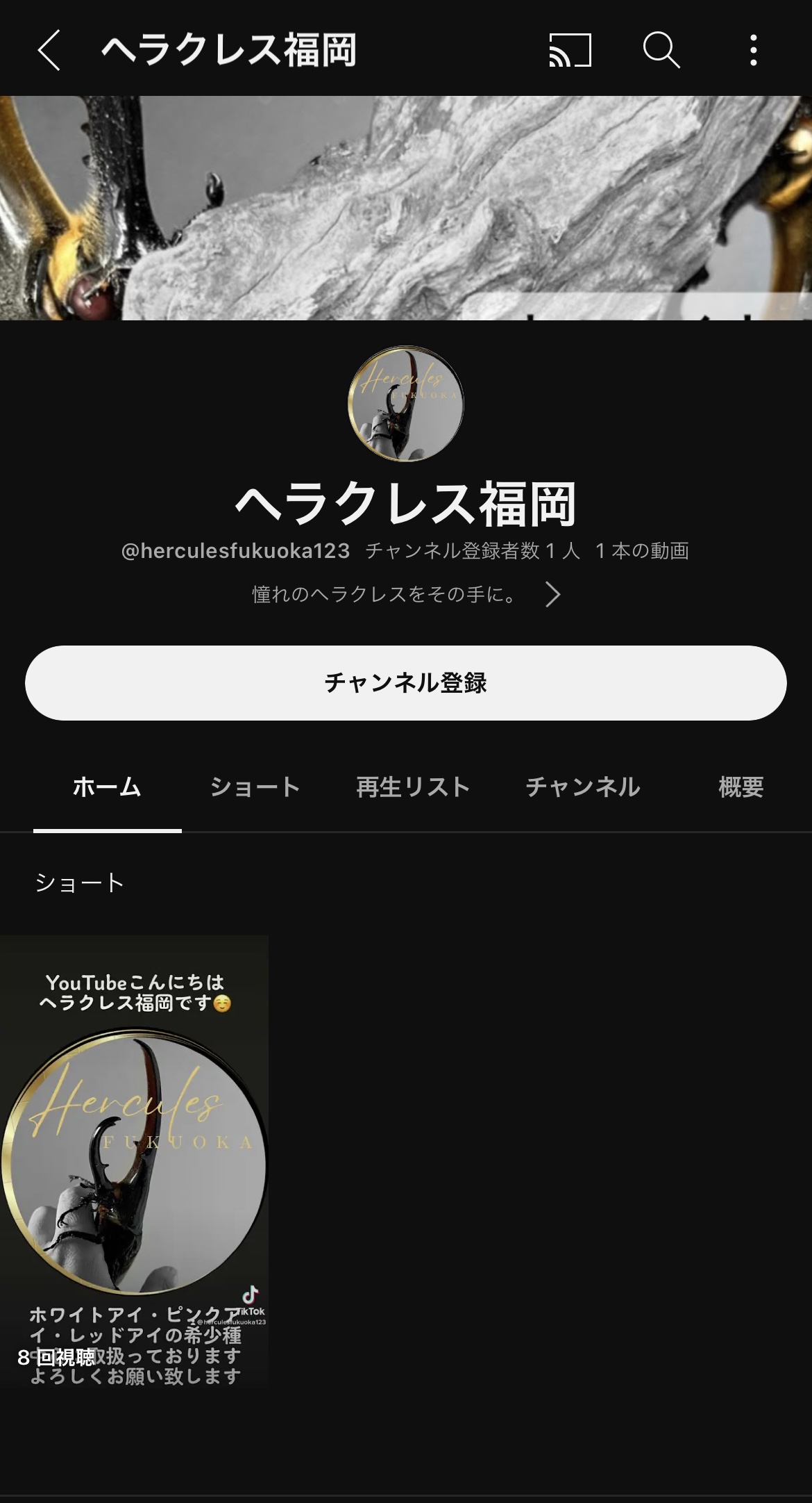 YouTube開設しました✨