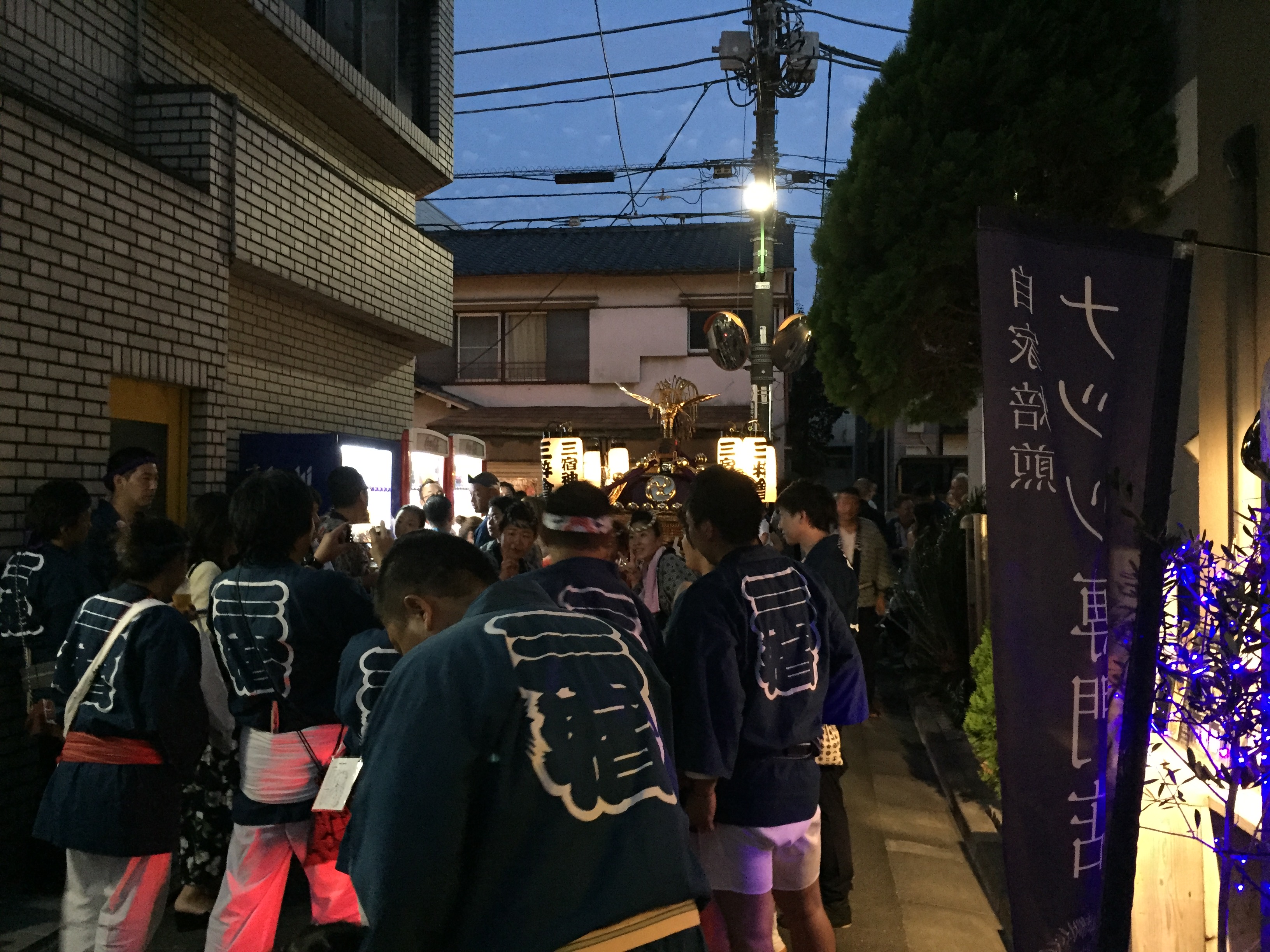三宿神社のお祭り盛り上がりました！