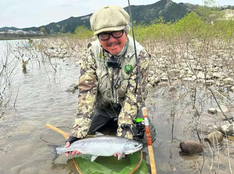釣果紹介『東北の大河・サクラマス』
