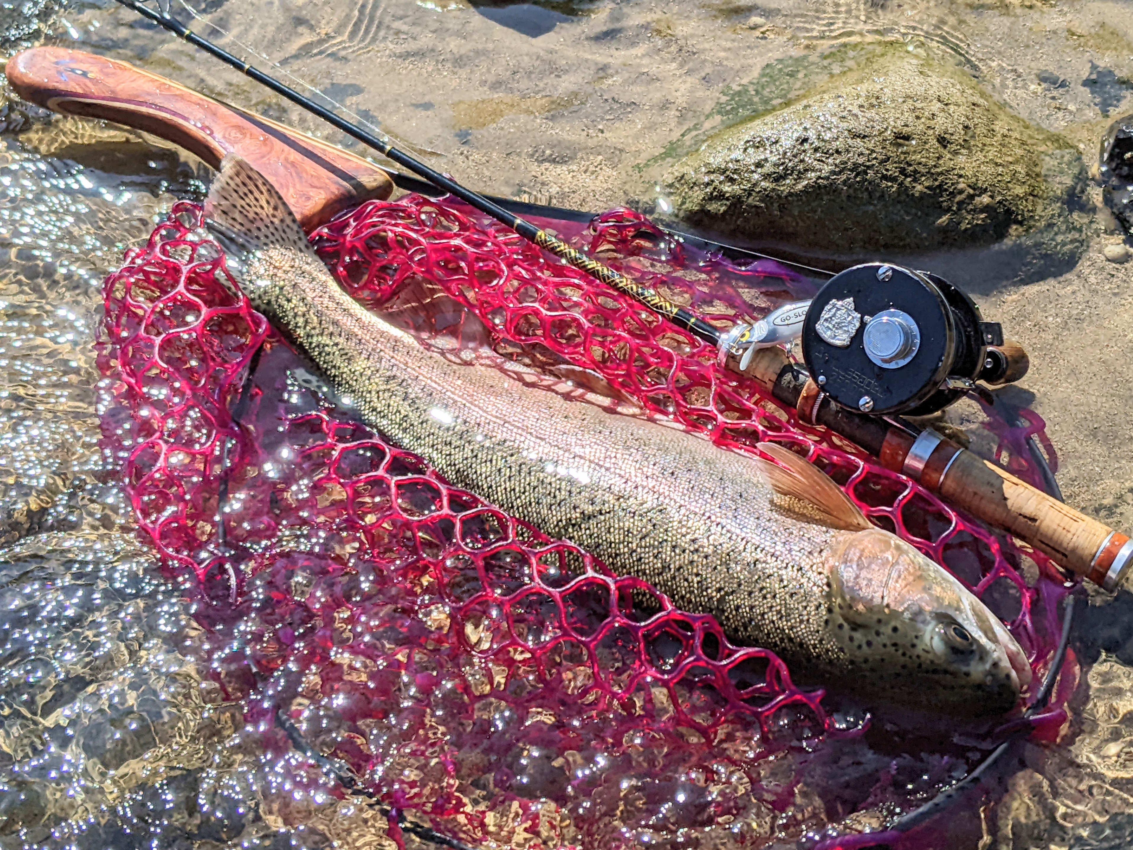 GO-SLOW fishing !! 〜ニジマス〜