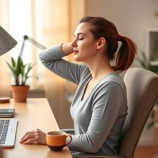 デスクワークの疲れを解消！簡単セルフケアで肩こりを軽くしよう