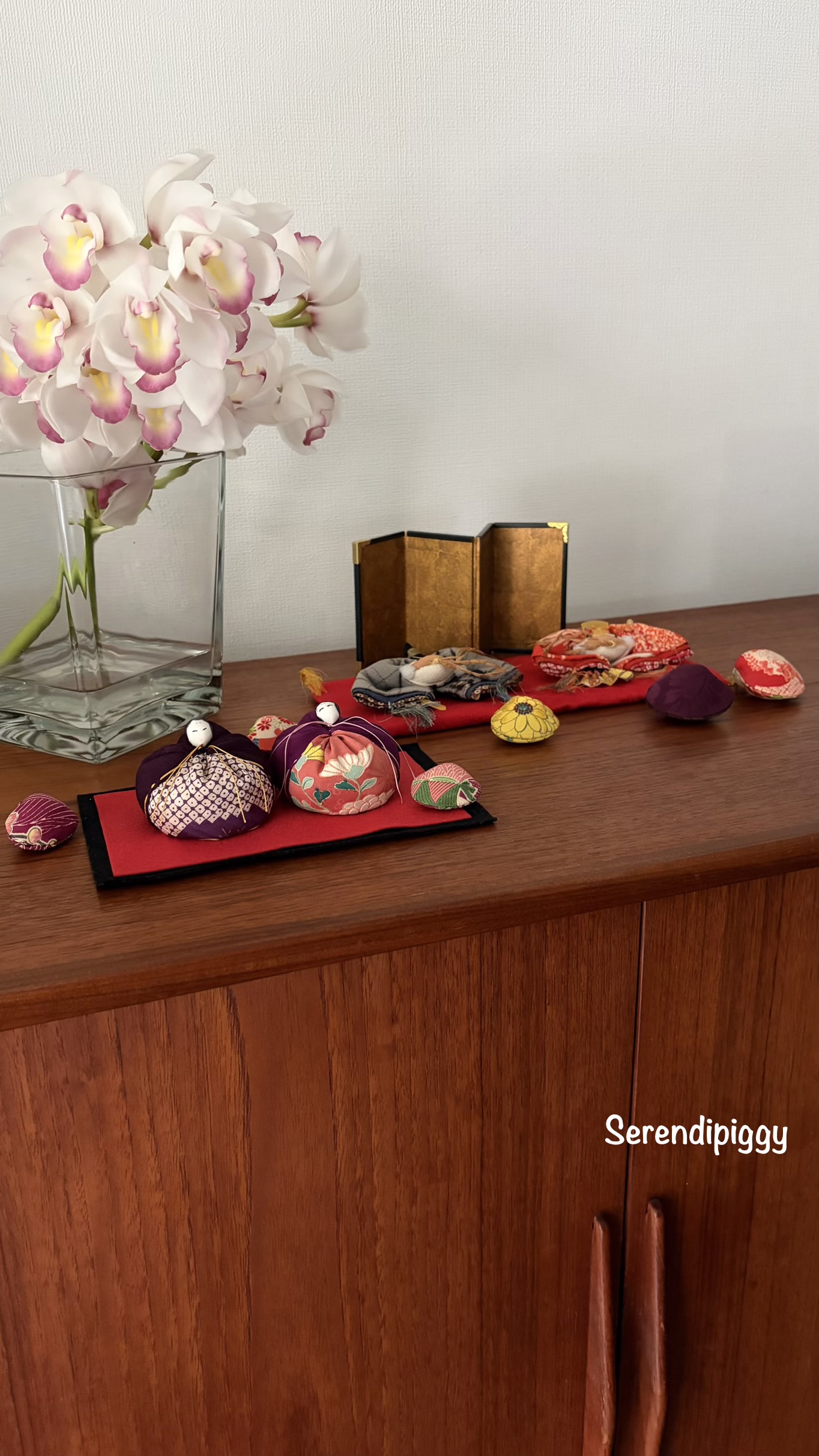 おひなさま飾りました*