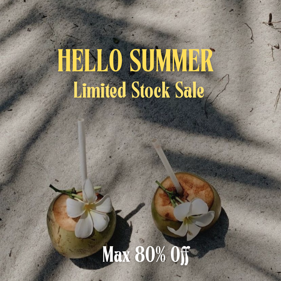 MAX80%OFFのHELLO SUMMER SALEを開催