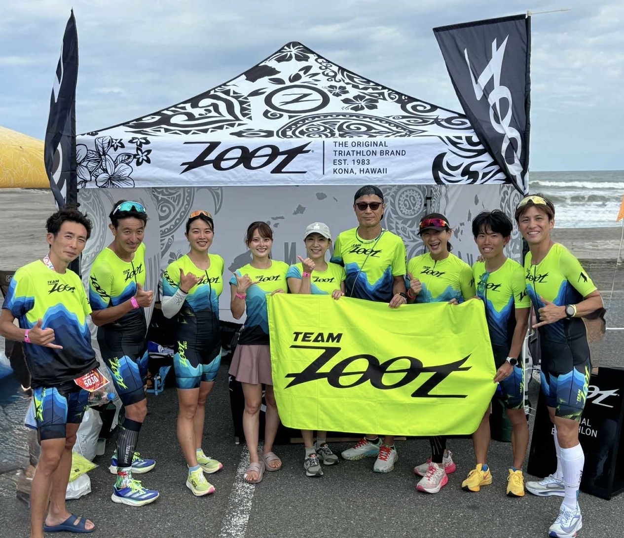 九十九里トライアスロン、Zootブースへのご来場、ありがとうございました!