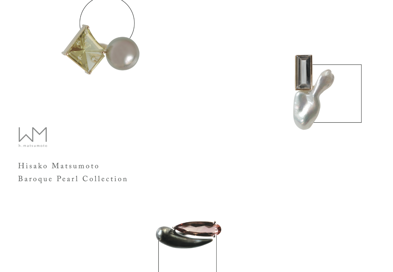 松本久子『Baroque Pearl Collection2017』