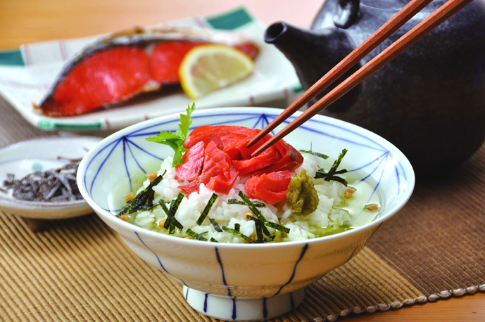 ★紅鮭の冷やし茶漬け★
