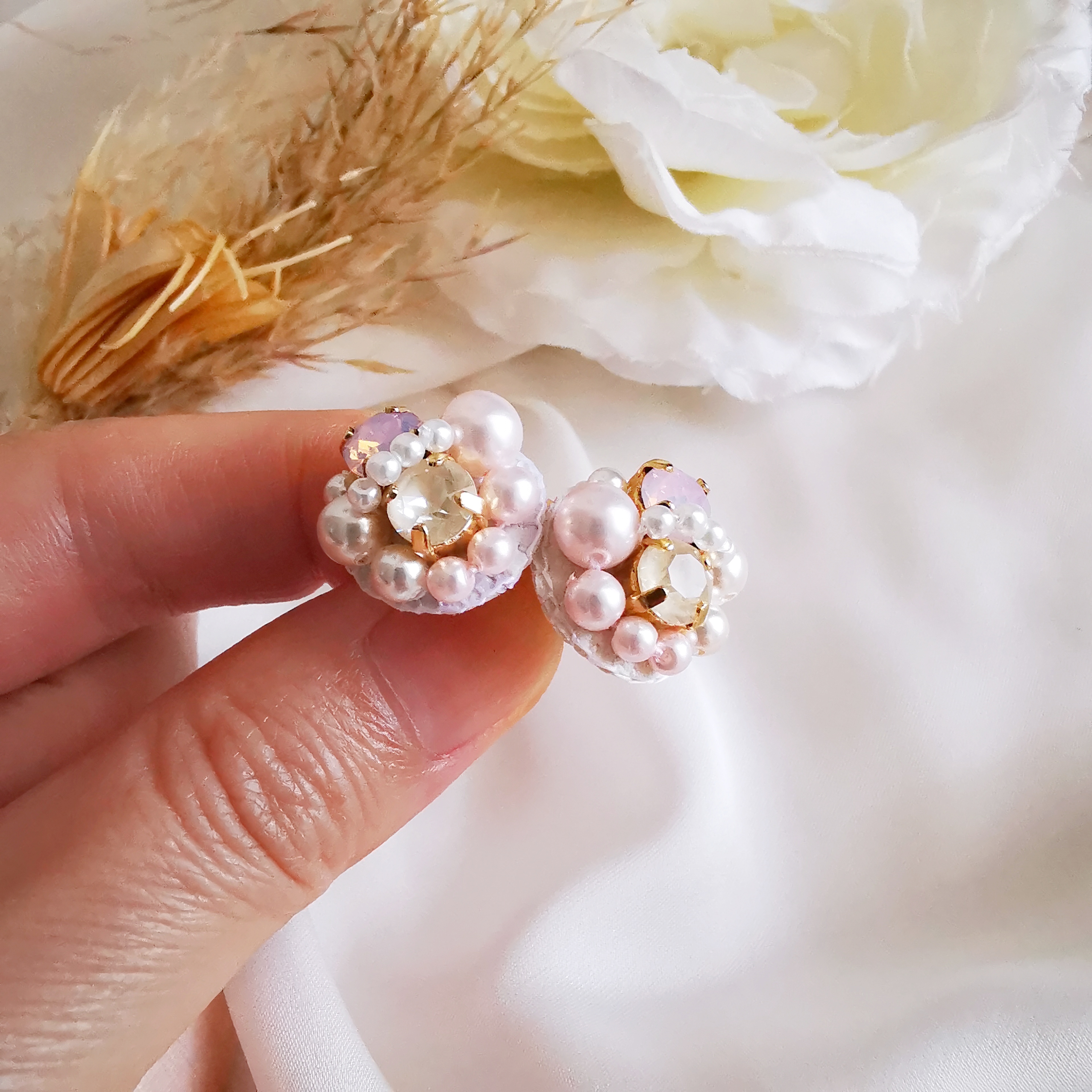 ビーズ刺繍作品について…