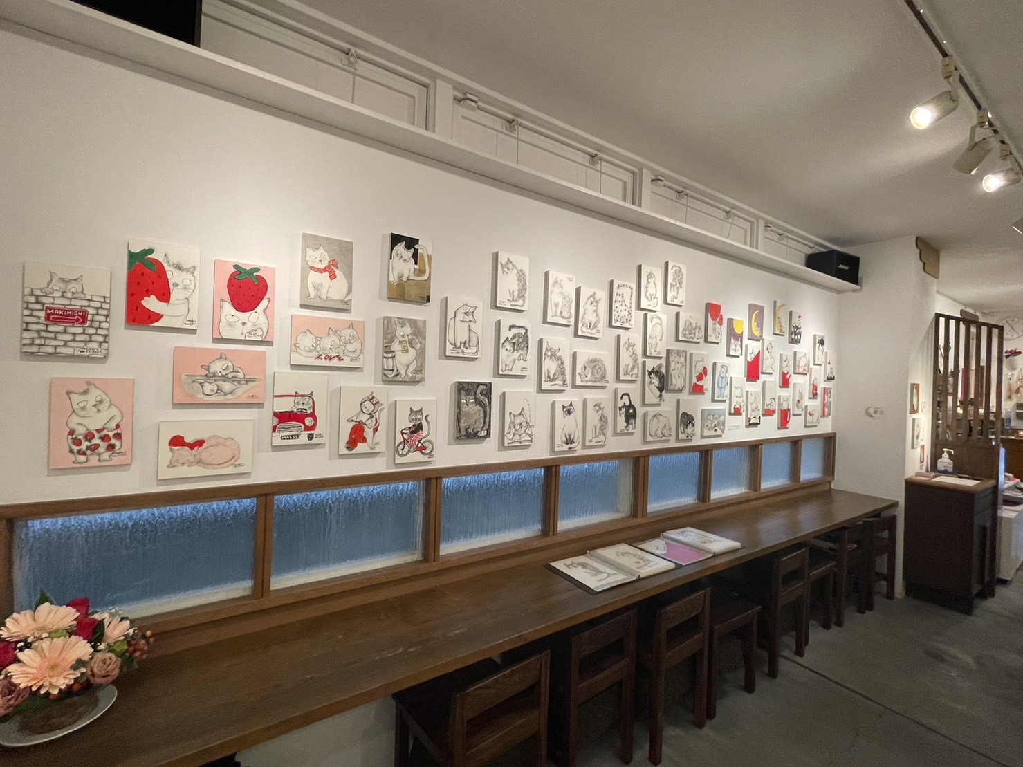 個展　終了しました。