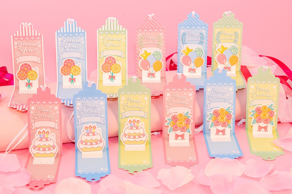 〈新商品追加〉POPUP Card タグ キット🌹