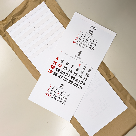 〈お買い得〉🉐40%OFF 2026年オリジナルカレンダー