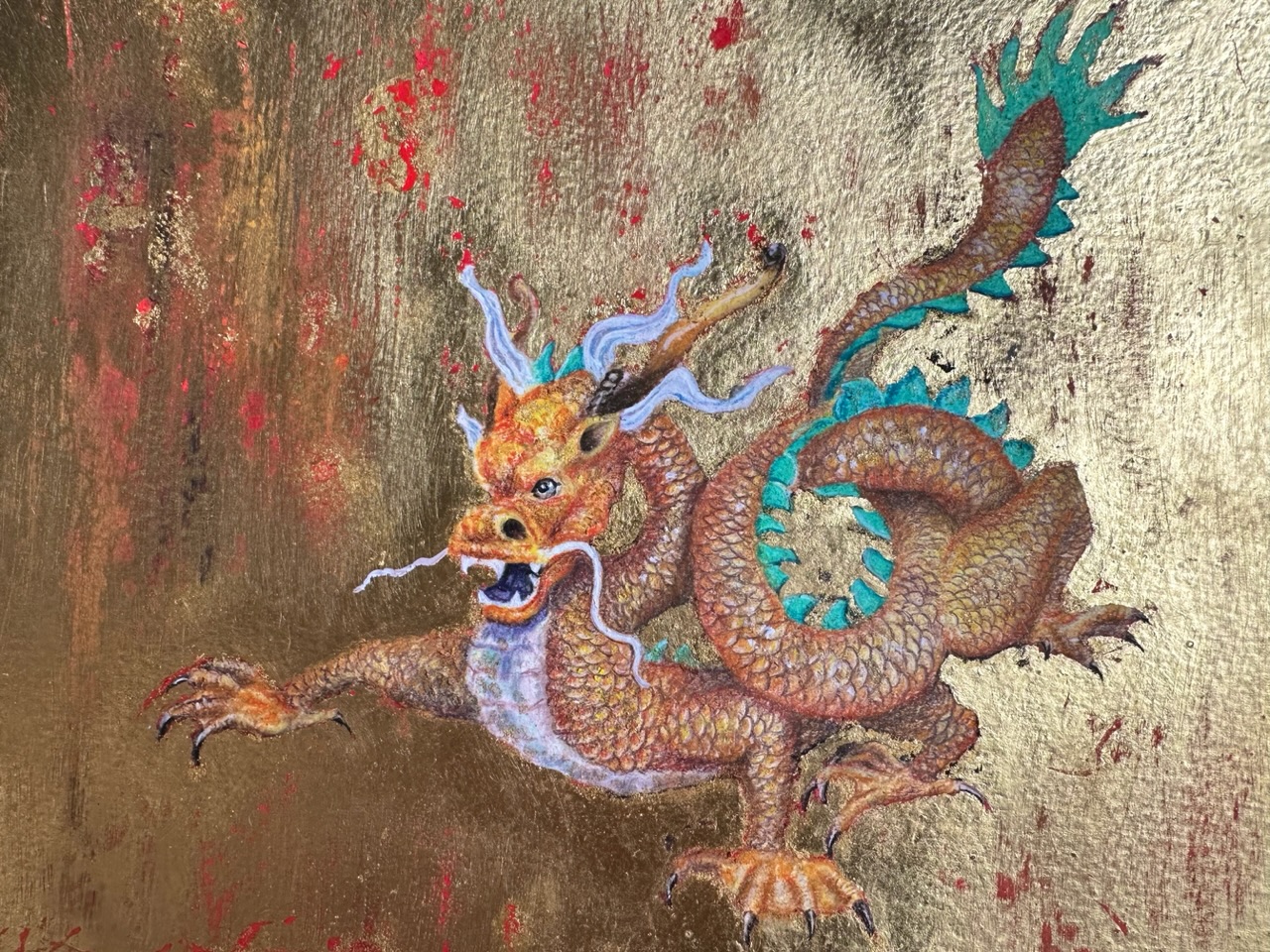 金箔龍