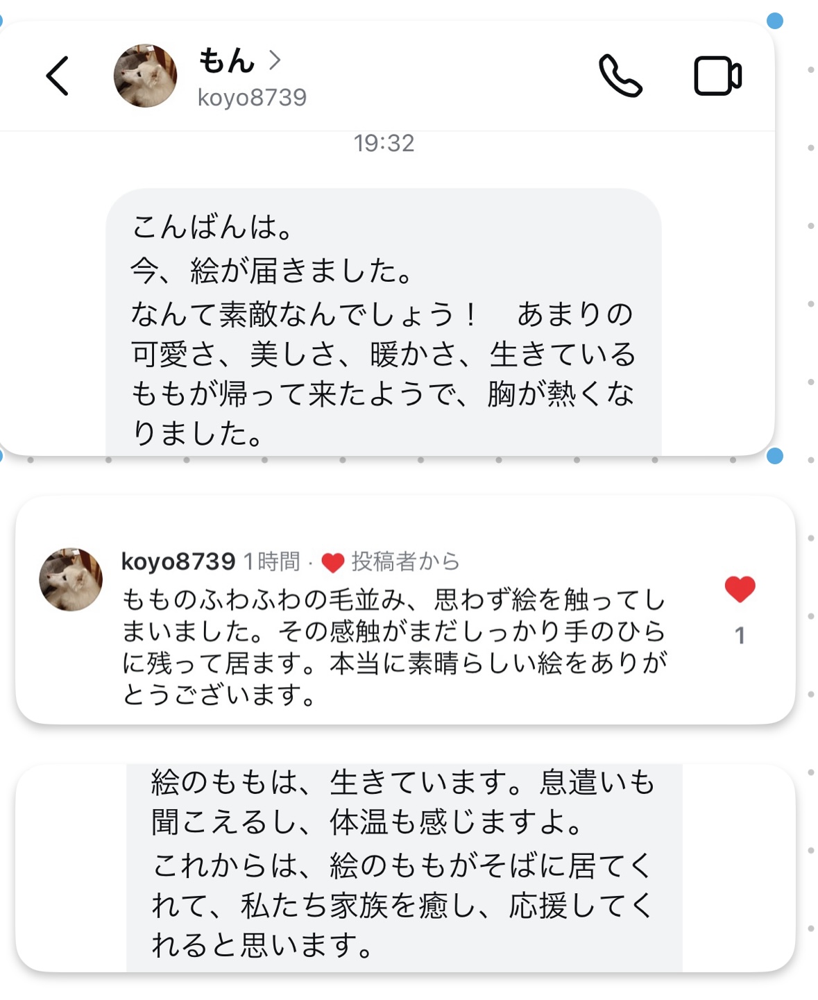 ももちゃん無事にお家に到着！