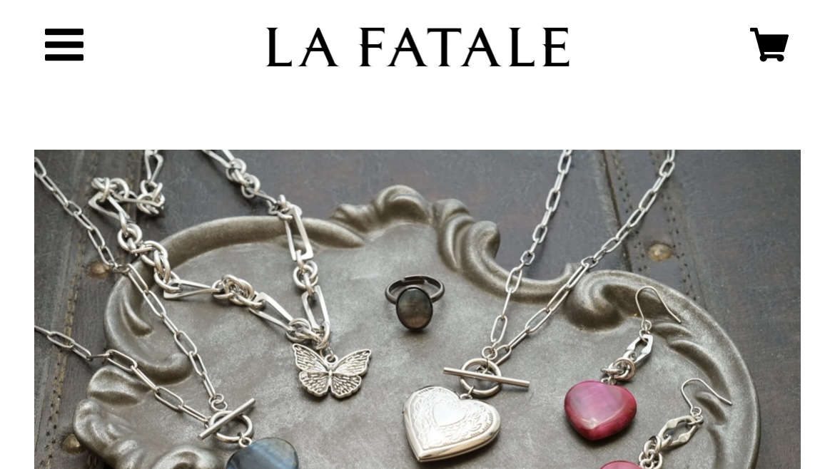 LA FATALEが一通りわかるトップページを作りたい＆ストア構成案