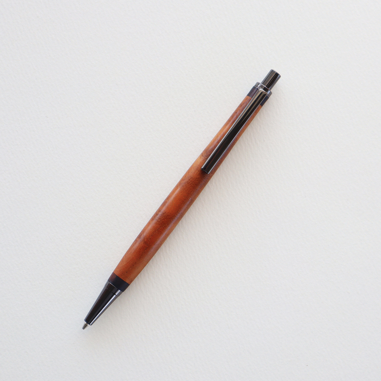 木軸シャーペン「クワ」を試し書き♪