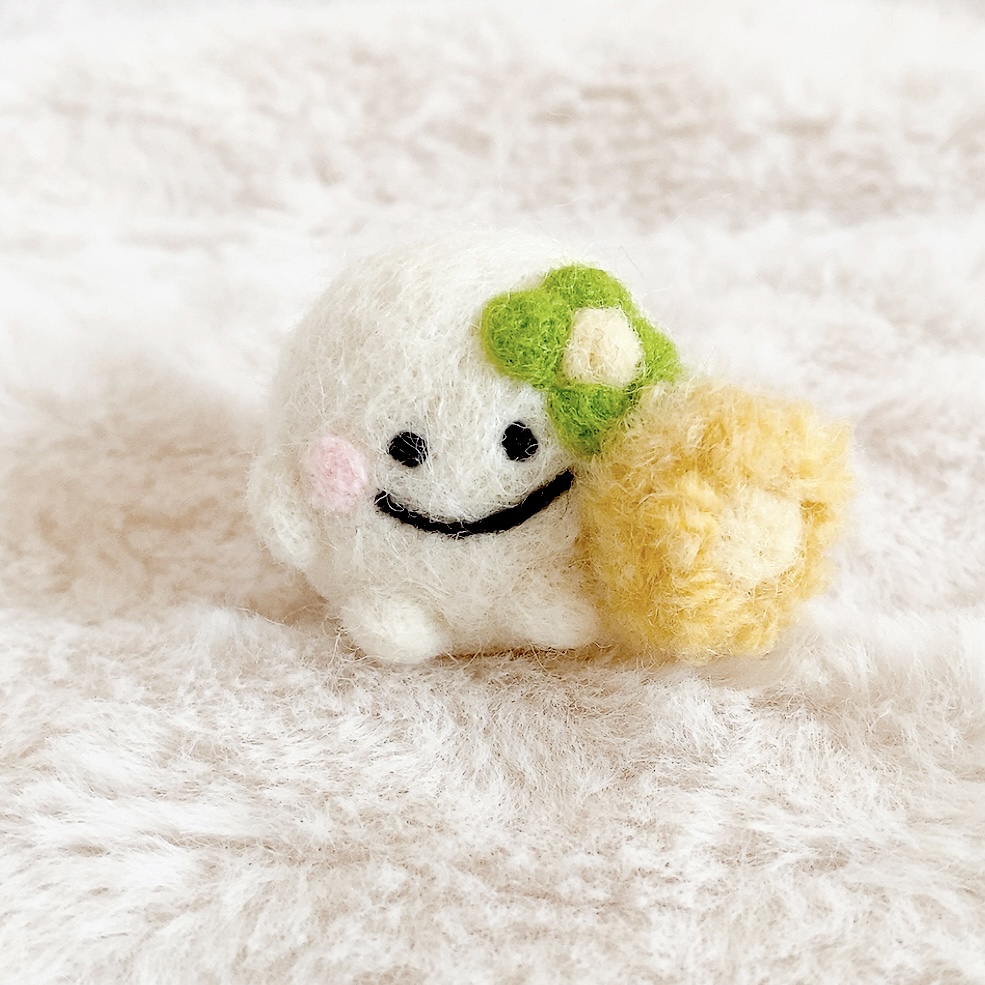 黄色いお花もありましたの🌻