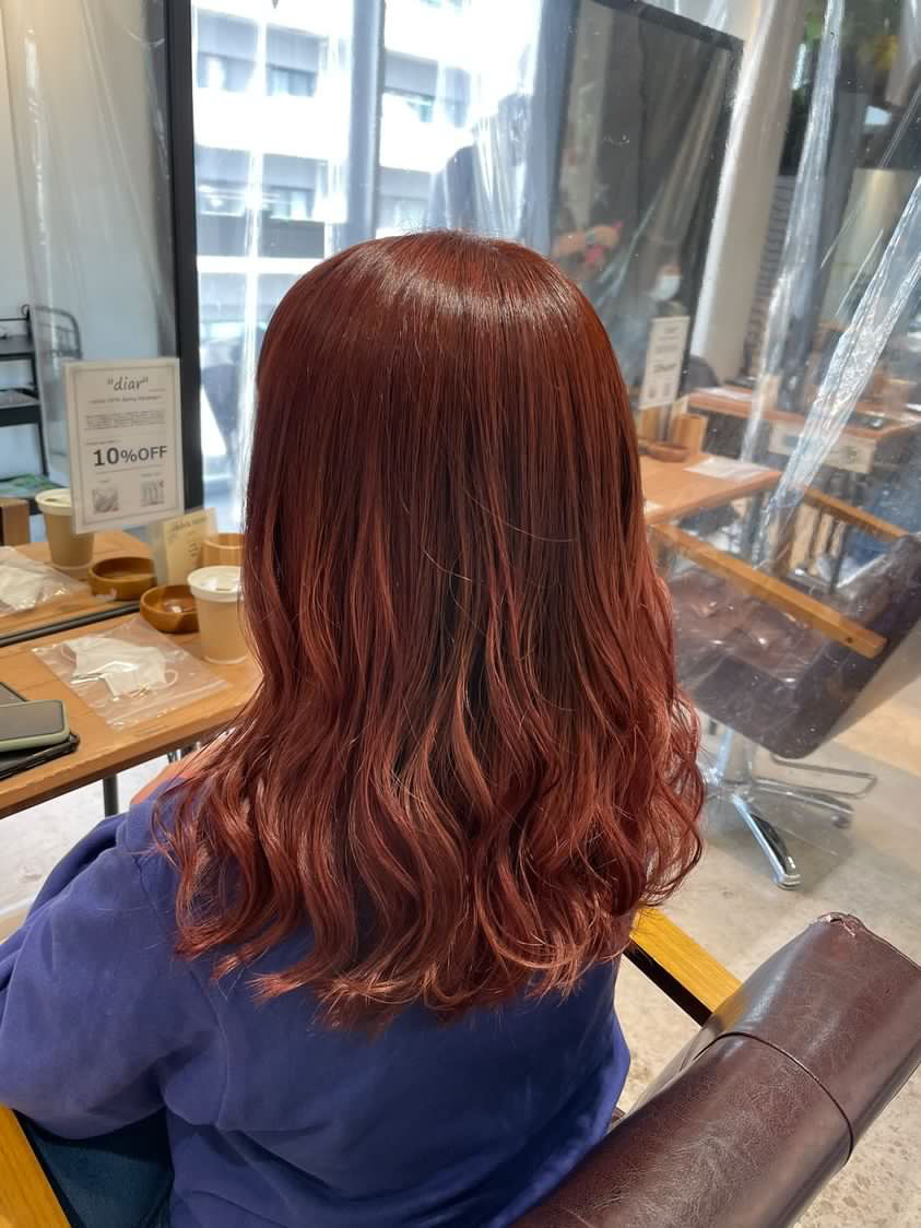 ヘアカラー変更♡