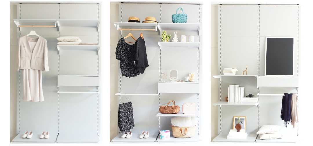 クローゼットの組み合わせ例の紹介