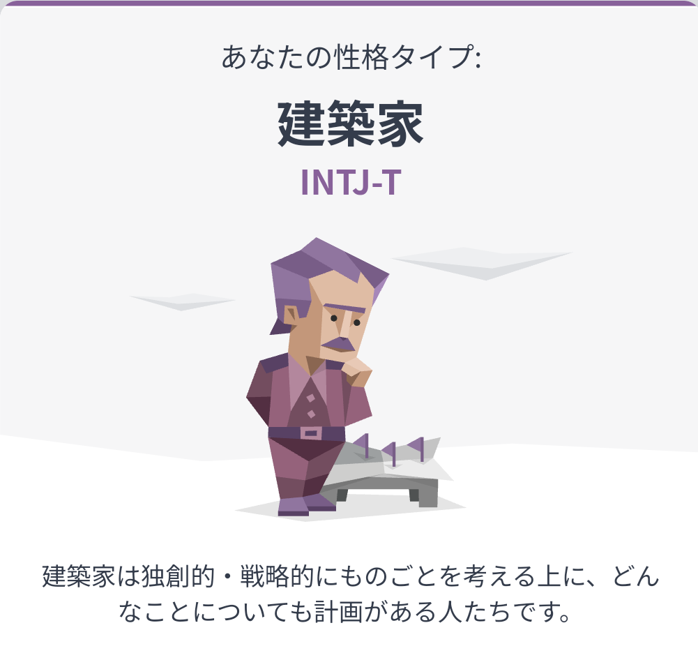 私はこんな人(mbti診断)
