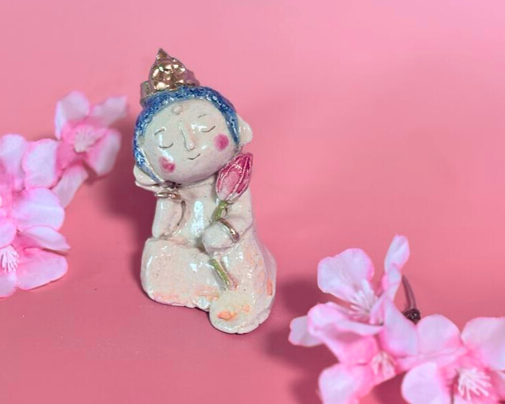春のてのひらの仏さま展　大丸京都店　暦２（こよみごよみ）に出展