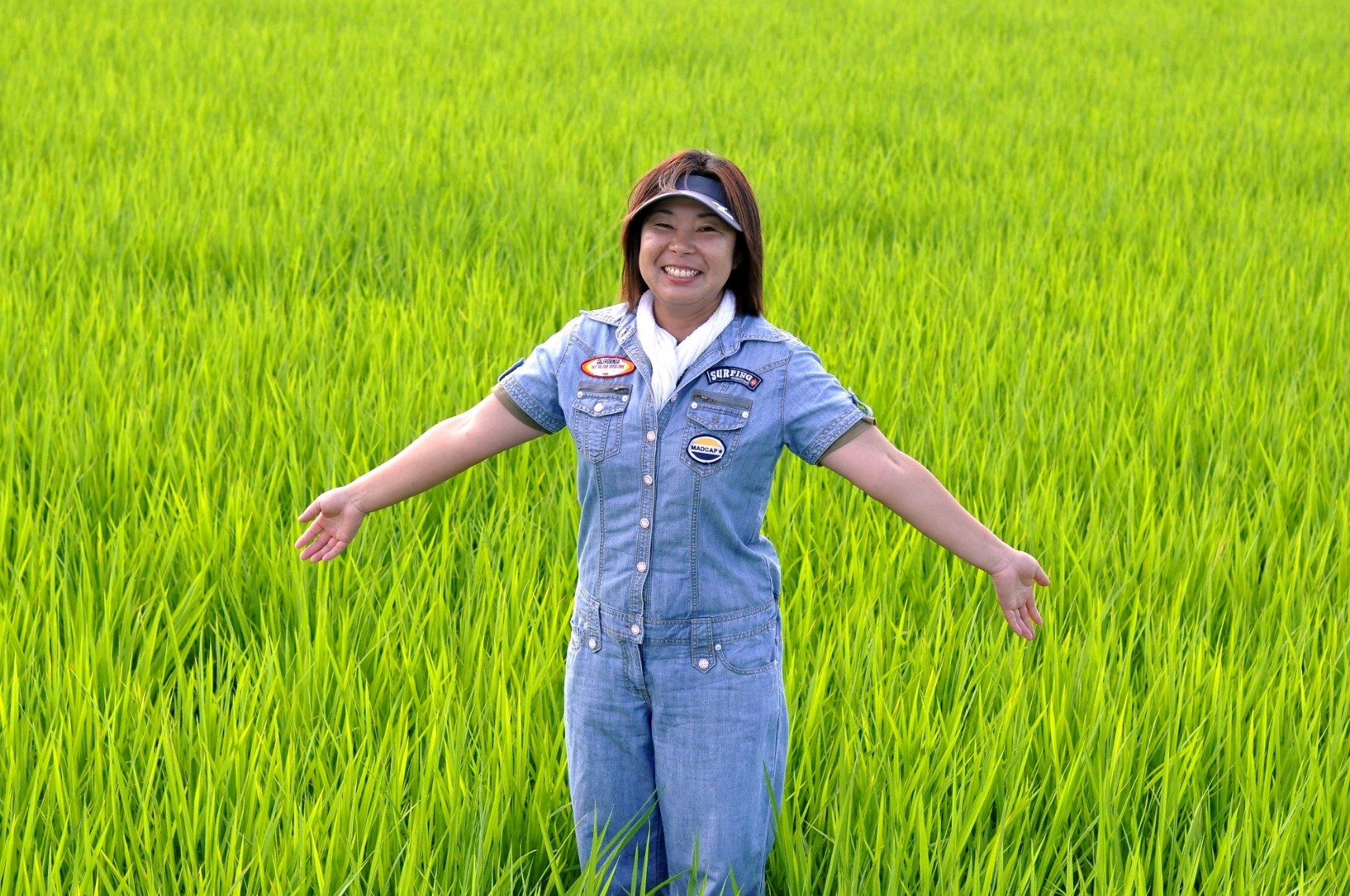 おいしいお米を収穫するために…：mama's農園　野田美香子
