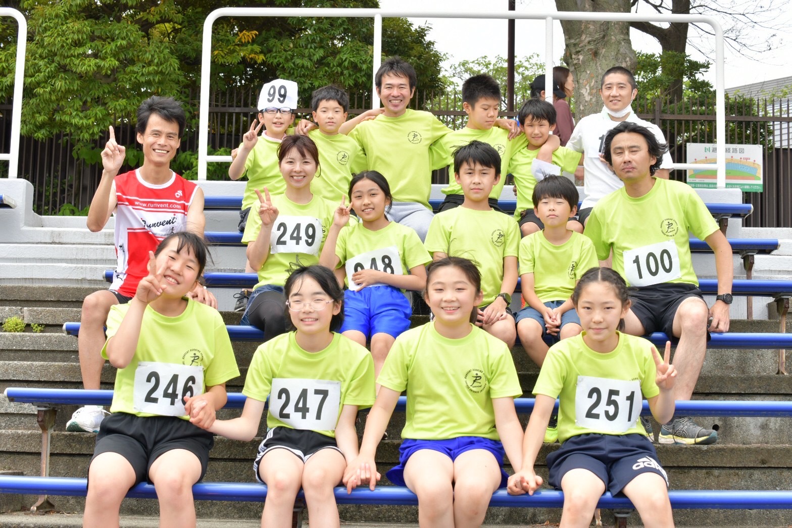 春季横浜市小学生陸上運動記録会に参加してきました