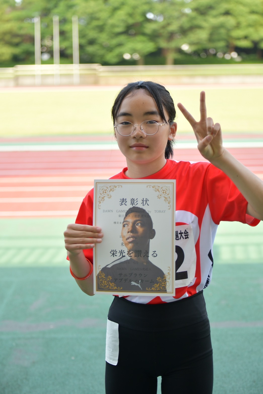 サニブラウン主宰のDAWN GAMES東日本予選で東郷帆夏さんが優勝