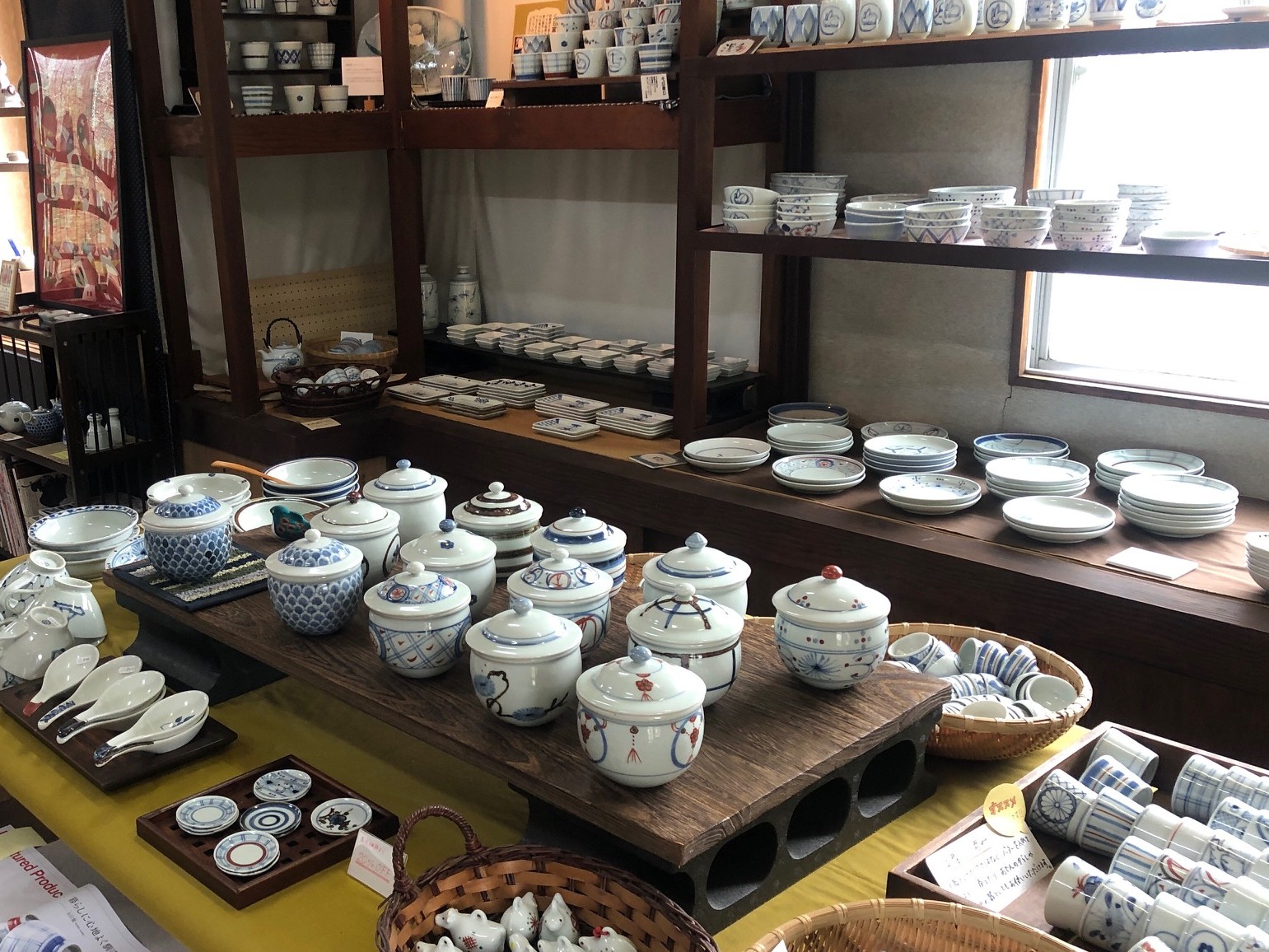 WEB陶器市と陶器市開催中です。