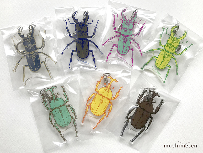 アクリルキーホルダー、販売開始しました！
