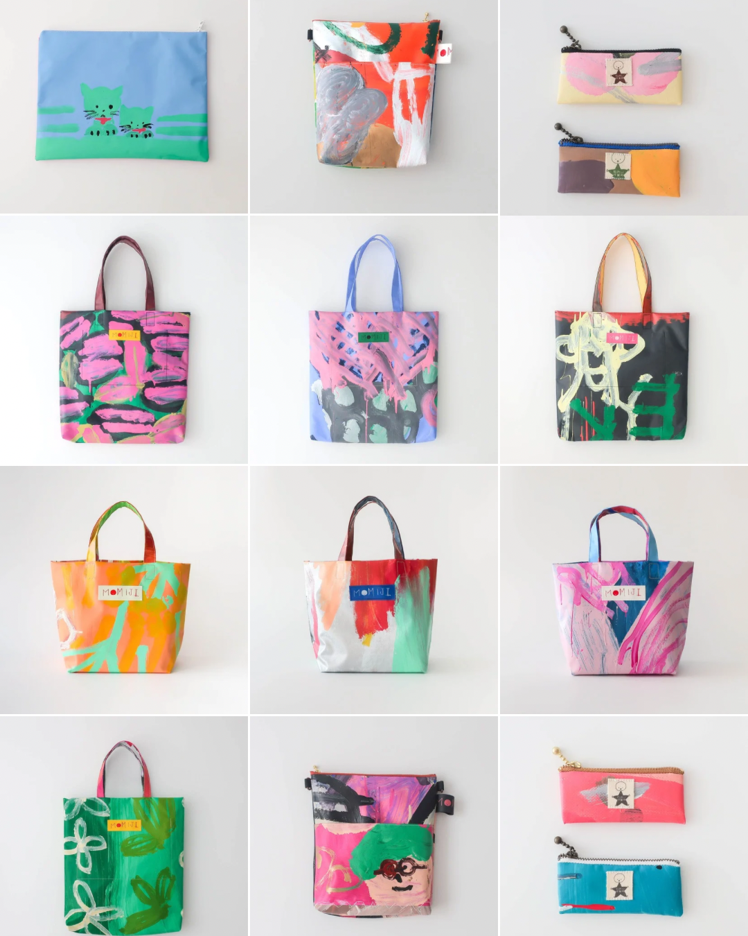 テント生地アイテム12点掲載しました