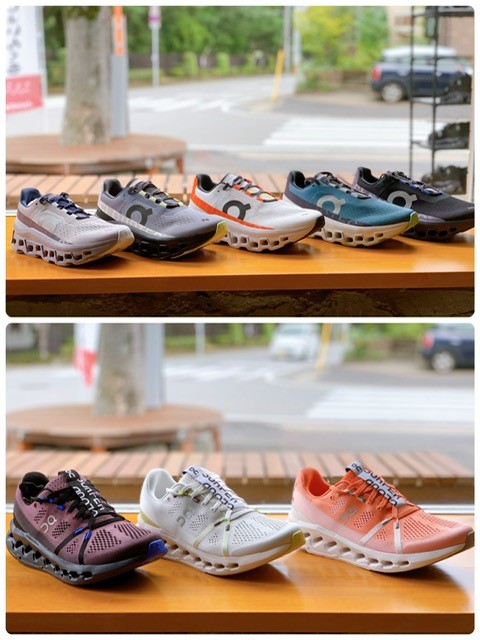 Cloudmonster，Cloudsurfer　新色入荷しました！