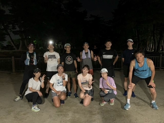 毎週恒例JoinCle Night Run！