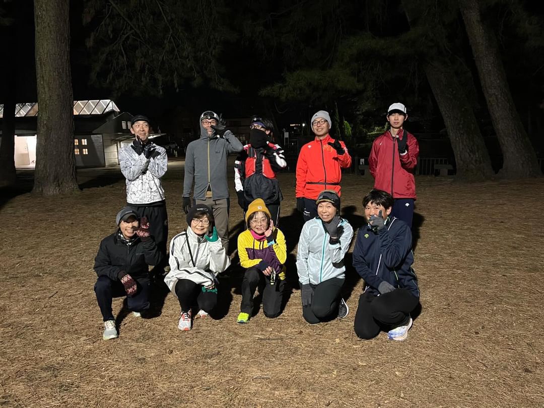 今年初めてのNight Run！