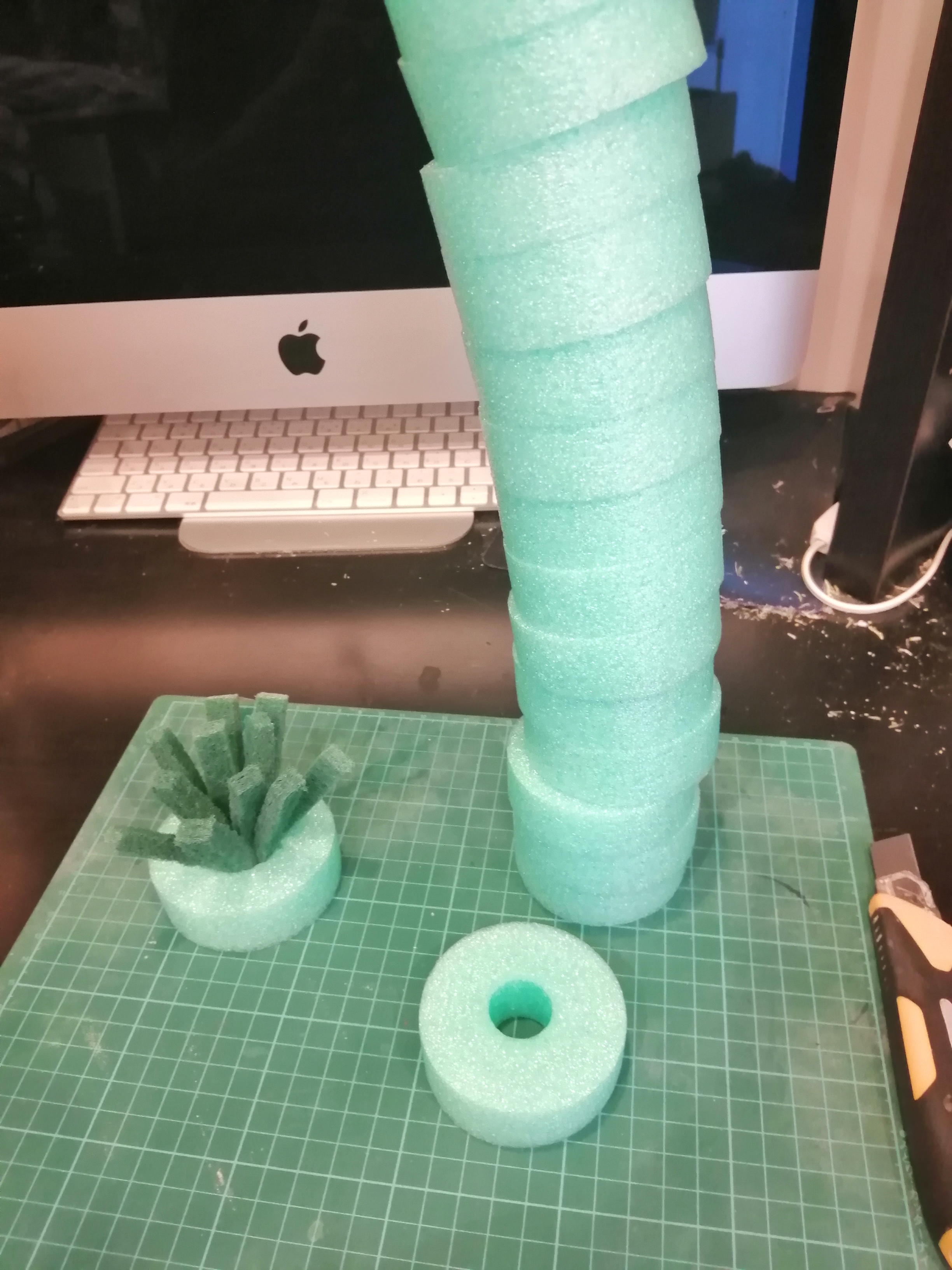 産卵床作り