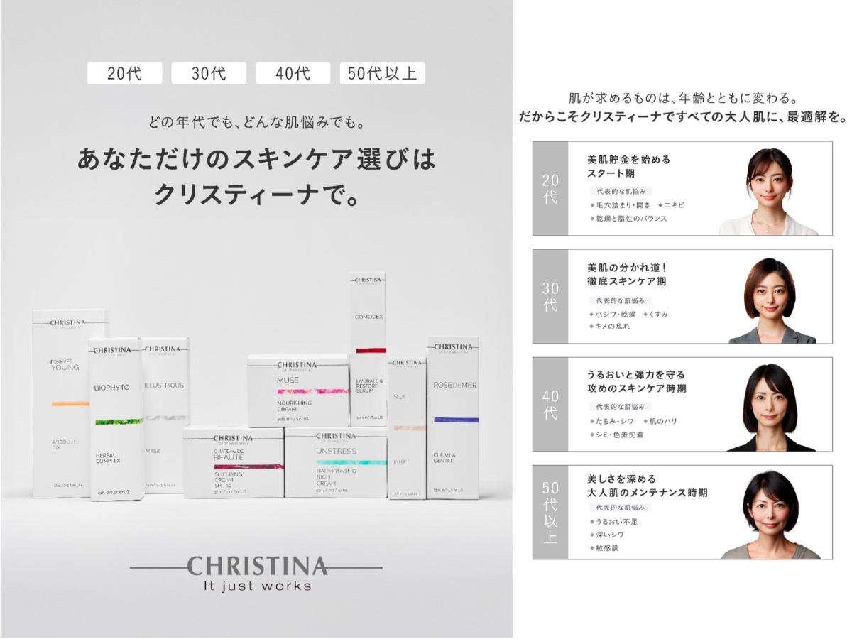 肌が求めるものは、年齢とともに変わる。