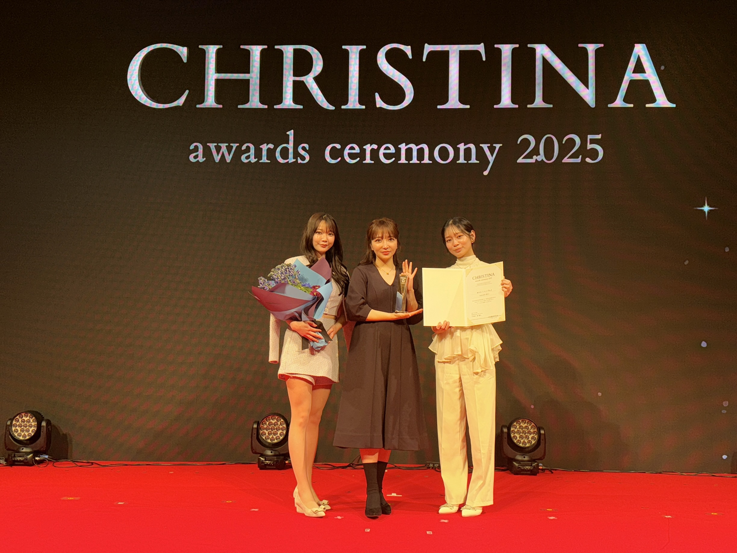 ご報告！2025年度CHRISTINA販売実績！＼全国総合3位♡🏆／