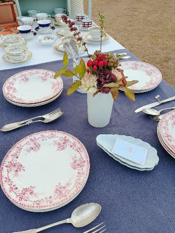 Vintage Market ～ 万博 蚤の市 ～ の３日間の出店が終了致しました！