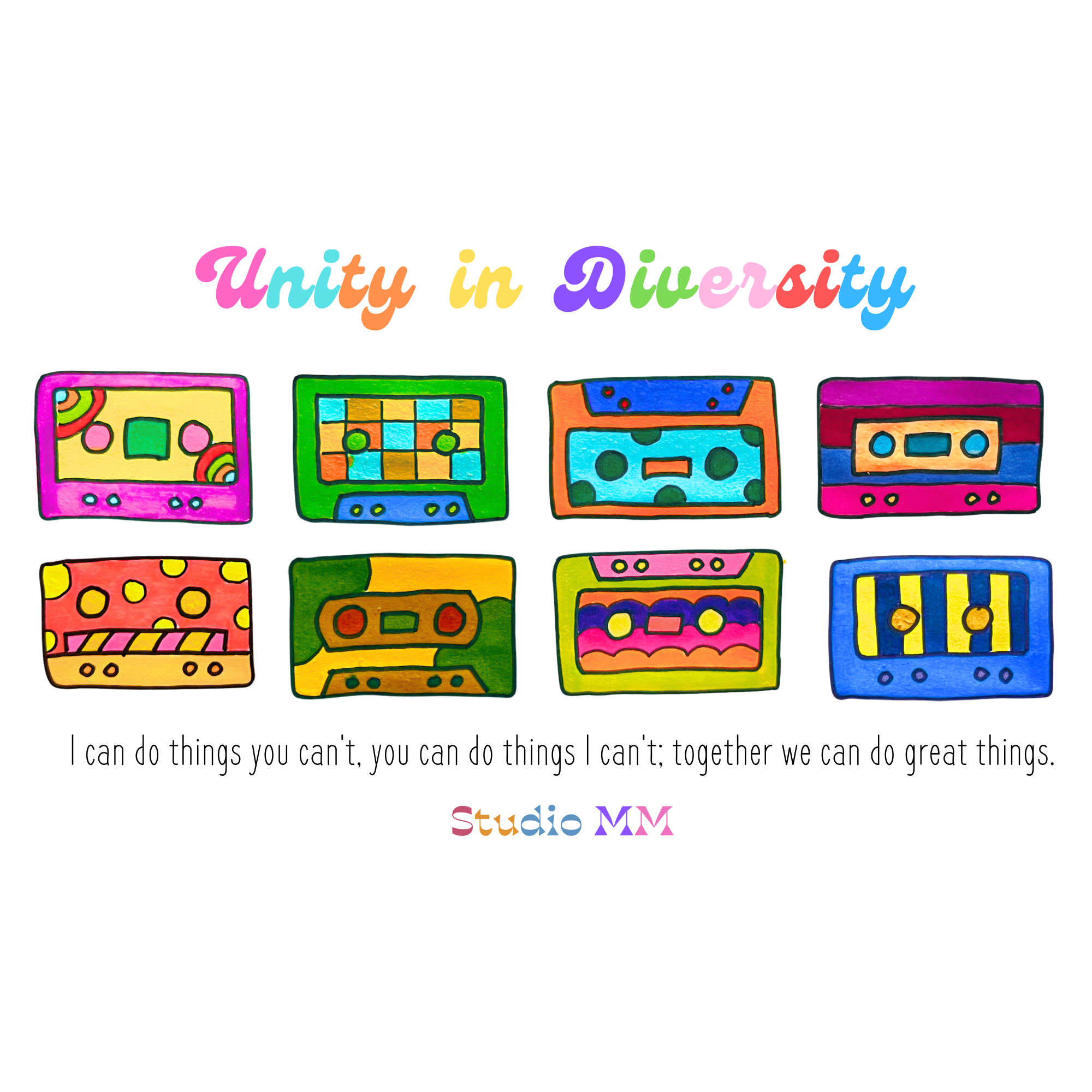 unity in diversity💫多様性の中の結束