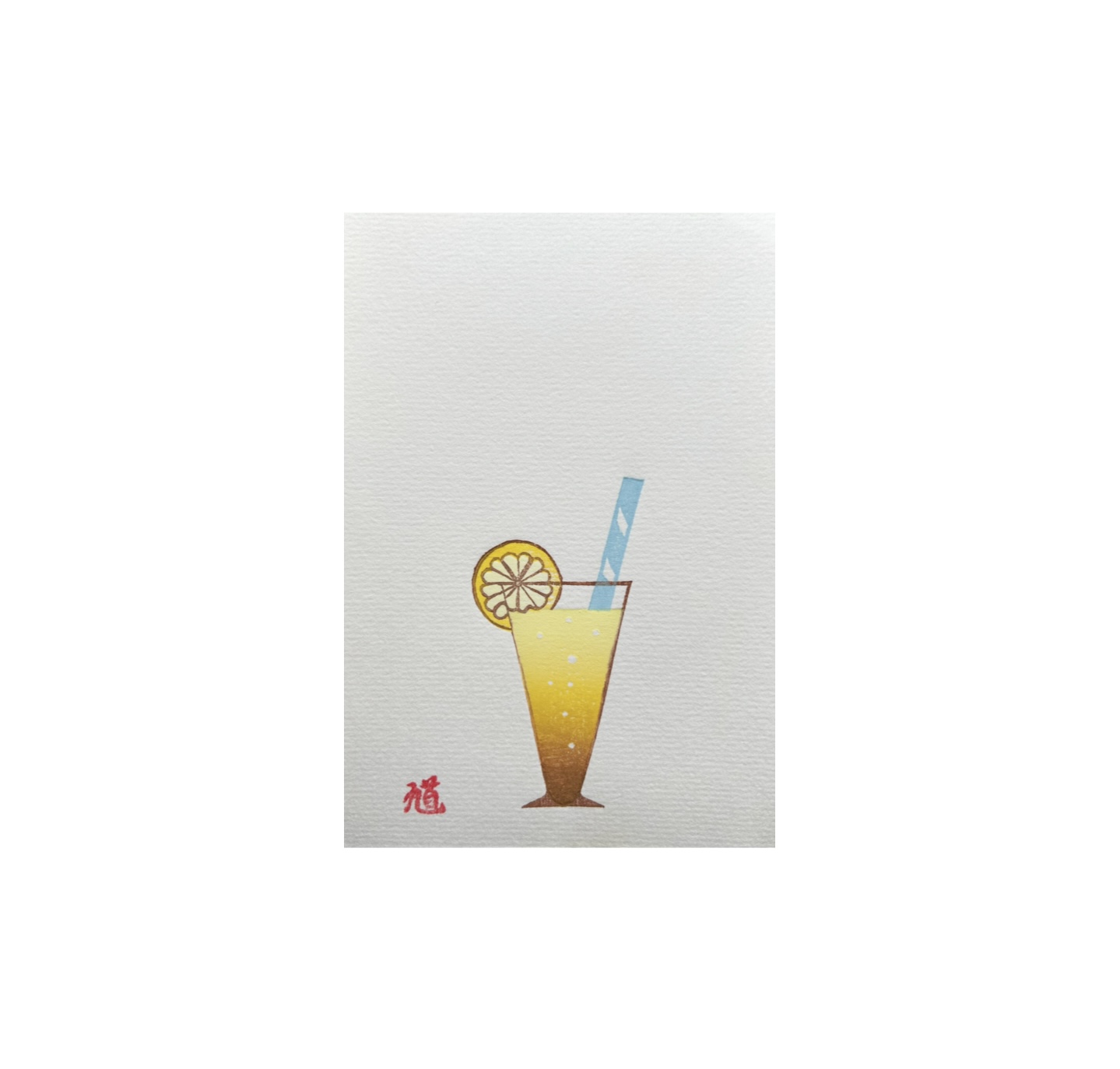 新作ポストカード「Lemon Ginger」を公開しました!