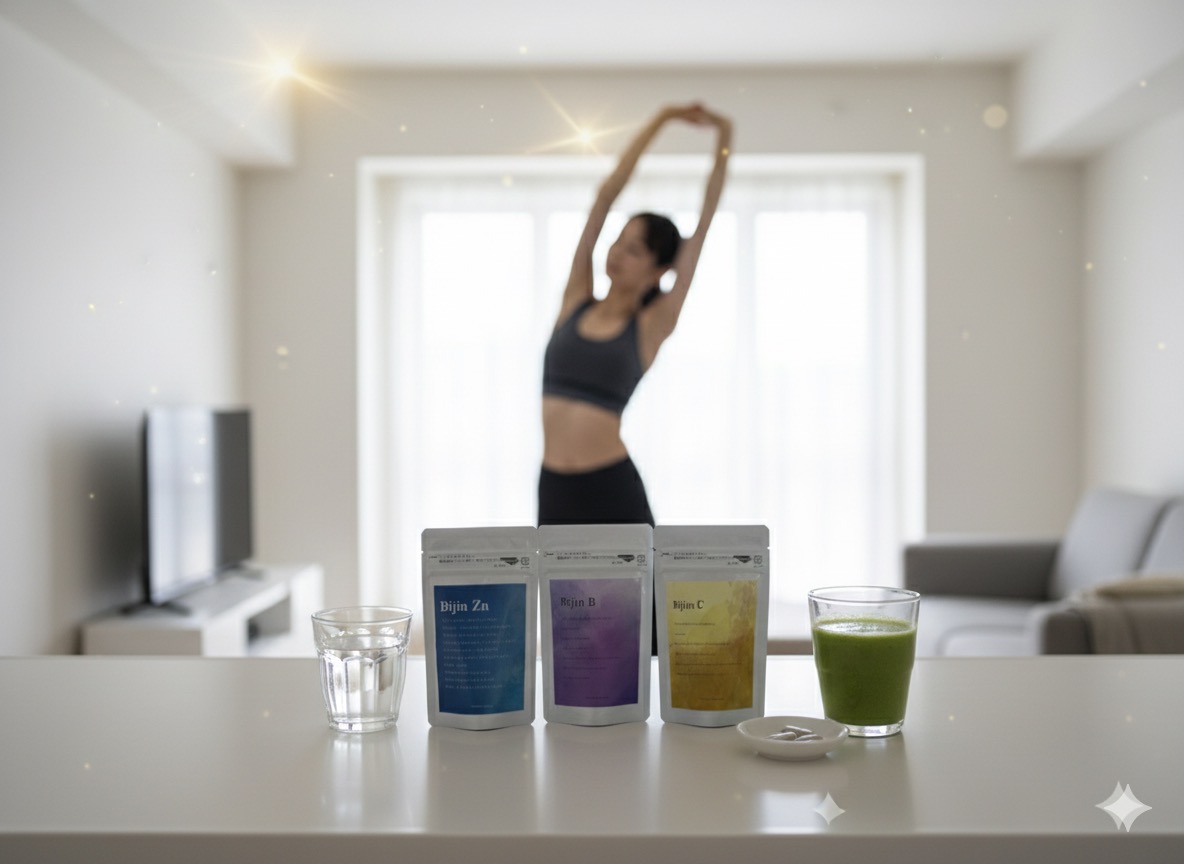 「なんとなく不調」を卒業!Bijinサプリで始める、毎日のコンディションケア