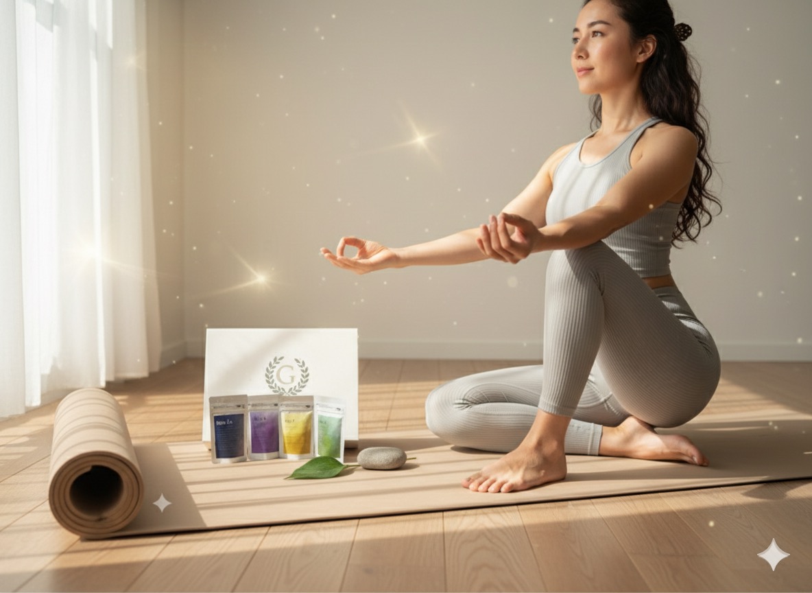 ヨガとBijinサプリの最強タッグ:アメリカ最新エビデンスで解明!