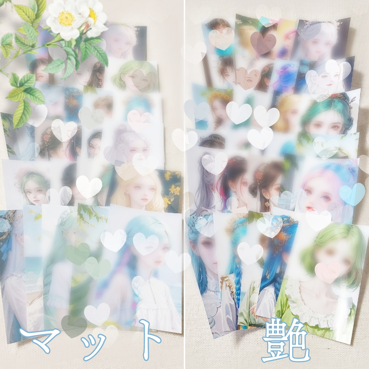 AI作製の美麗イラストシール封入開始！✨✨