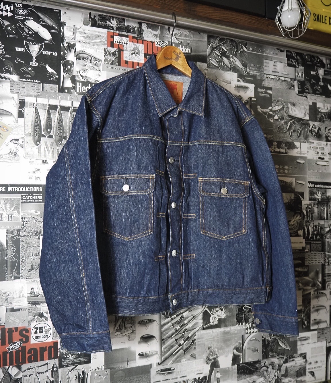 DENIM JACKET RECORD-2T