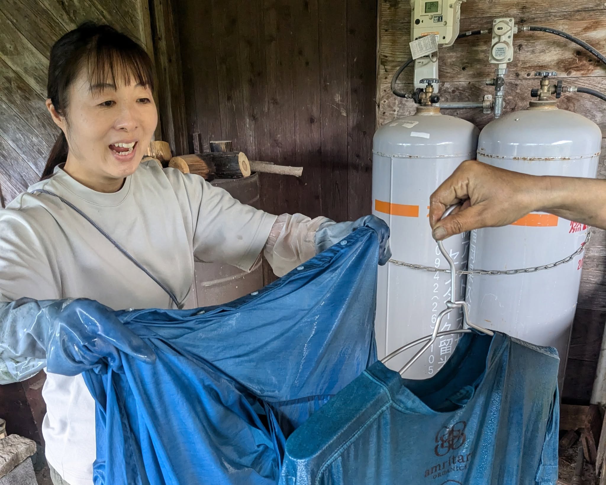 【イベント情報】蓼藍染めによる染めなおしワークショップ in 町家キュレーションおもやい 開催