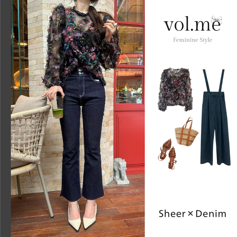 【2025春→夏🌼Look Book】vol.4「シアー素材で魅せる✨涼しげフェミニン」