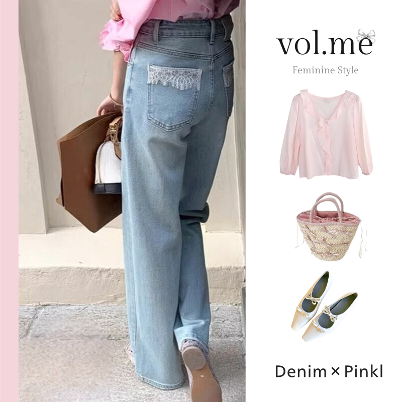 【2025春→夏🌼Look Book】vol.5「映えるデニム”でつくる、大人のフェミカジ」