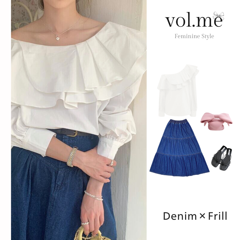 【2025春🌸Look Book 】vol.2「 フリルで魅せる、大人の春フェミニン」