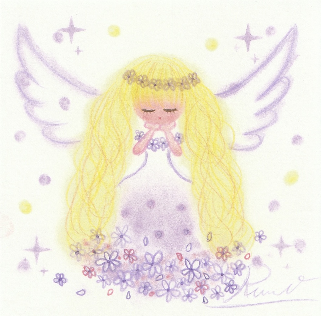 描いた天使さんたちがお嫁に行くとき