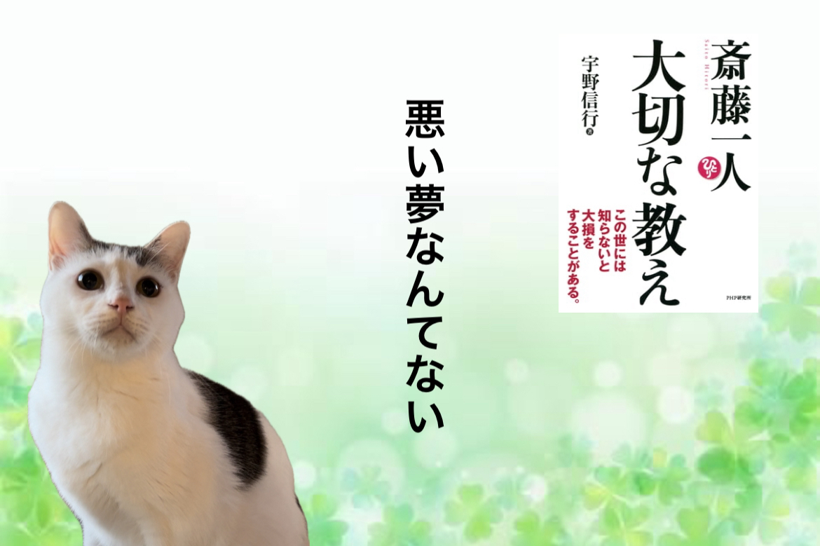 悪い夢なんてない