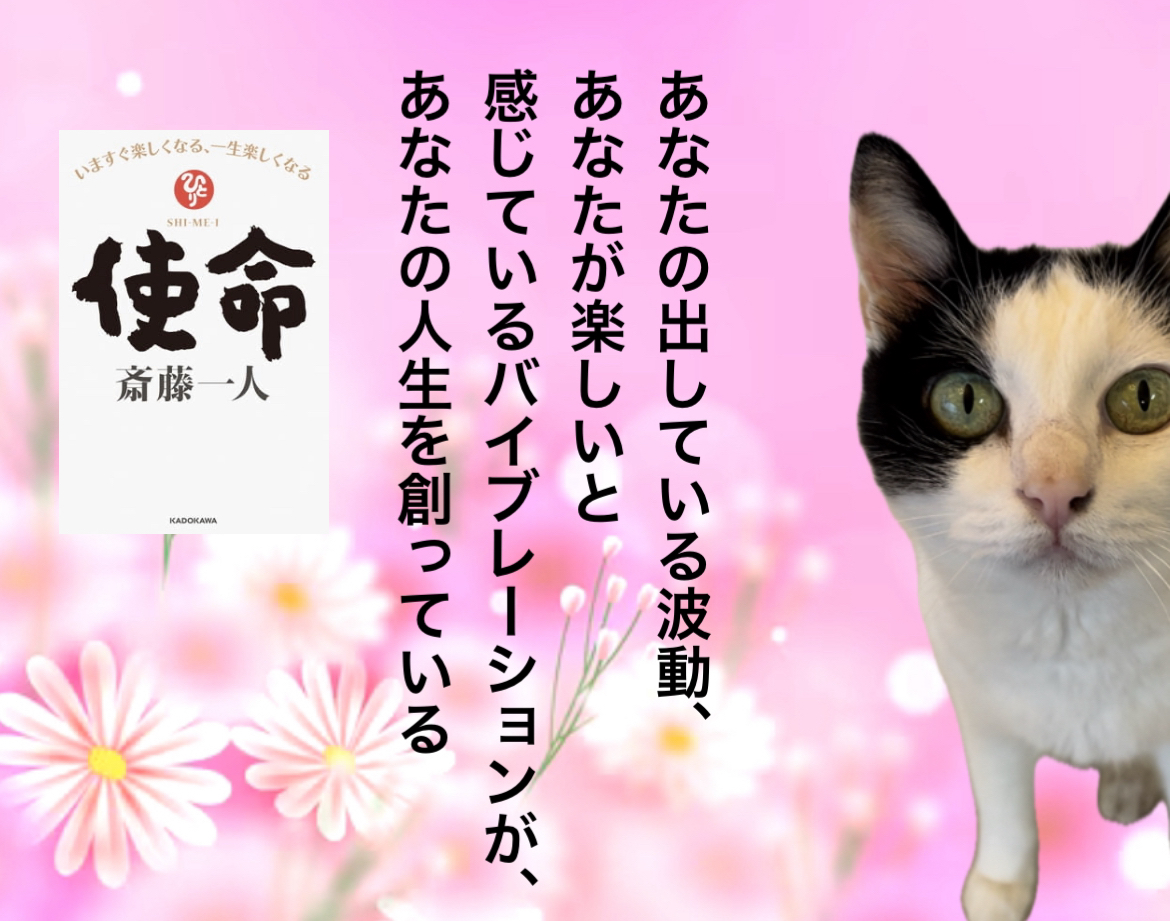 あなたの出している波動、あなたが楽しいと感じているバイブレーションが、あなたの人生を創っている
